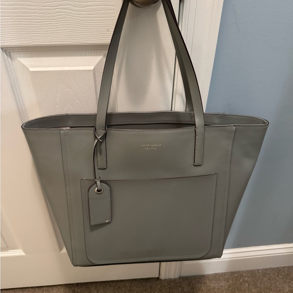 Gray Tote Bag